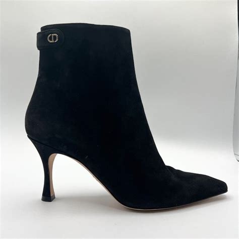 dior attract heeled ankle boot|christian dior thigh boots.